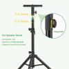 NiuNyuNeu T-Bar Lighting Extension DJ Lighting Stand Cross Bar Single Light for Speaker Stand Tripod Mount view 3