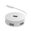 USB HUB USB 3.0 USB 2.0 USB C HUB HUB 4 Port Computer Accessories USB Adapter (Color : White) view 1