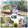 SPUNALP Underwater Camera with 32GB Card Waterproof Camera 10FT 30MP FHD 1080P Compact 16X Digital Zoom Underwater Kids Digital Camera for Snorkeling, Blue view 3