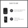 Conair Universal Travel Adapter - All-in-One European and Worldwide Travel Plug Adapter with Surge Protection - Includes USB C Port view 3