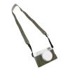 Andoer Portable Camera Case, Retro Style Camera Bag Carrying Case with Bottom Opening with Shoulder Strap for Fujifilm X100VI Camera, Green view 3
