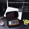 FGDTREE Upgraded Hard for Case Eva & Oxford Made Protective Carrying Storage Bag with Accessories Mesh Pocket Used for F117C Hard Carrying Case for Electronics view 2