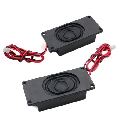 1pair Speaker 3070 8Ohm 3W Computer Loudspeaker Speaker Full Frequency Rectangles Speaker Quality Sound for Electronics Weight
