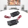 1pair Speaker 3070 8Ohm 3W Computer Loudspeaker Speaker Full Frequency Rectangles Speaker Quality Sound for Electronics Weight view 2