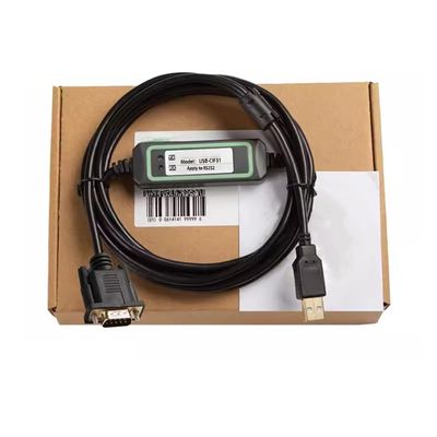 USB-CIF31 Compatible USB to RS232 Serial 9-Pin Debugging Cable Programming Cable Serial Cable for HMI or PLC Download Cable Gold-Plated Plug Stable Model FT232RL Chip 3 Meter