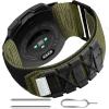 Bandkids 22mm Nylon Military Style Band for Garmin Instinct/Instinct 2 Solar Watch, Sport Loop Replacement Band for Garmin Instinct Tactical/Tide/Esports/Instinct Solar view 1