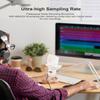 COMICA Ejoy Uni PRO(A) USB Wireless Microphone with Noise Cancellation, RGB Lights, Monitoring, Muting, Boom Arm Mic for Computer, PS5, PS4, Streaming, Podcast, Chat, Twitch, Discord(White) view 3
