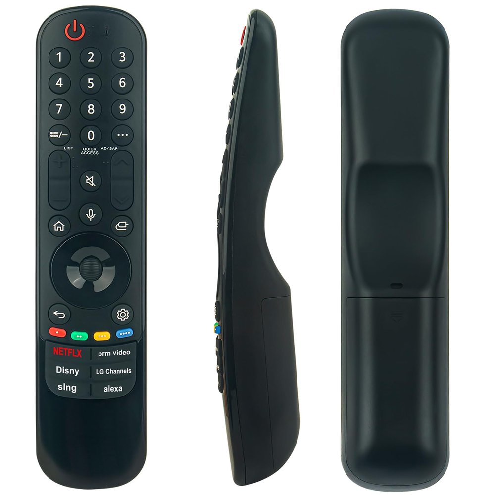 Beyution MR23GA AKB76043102 Replaced Voice Remote Control fit for LG TV MR23GN AKB76043202 MR23GN OLED83C3PUA 43QNED75ARA 43QNED75URA 50QNED75ARA 50QNED75URA 50QNED80ARA 55QNED75ARA 55QNED75URA