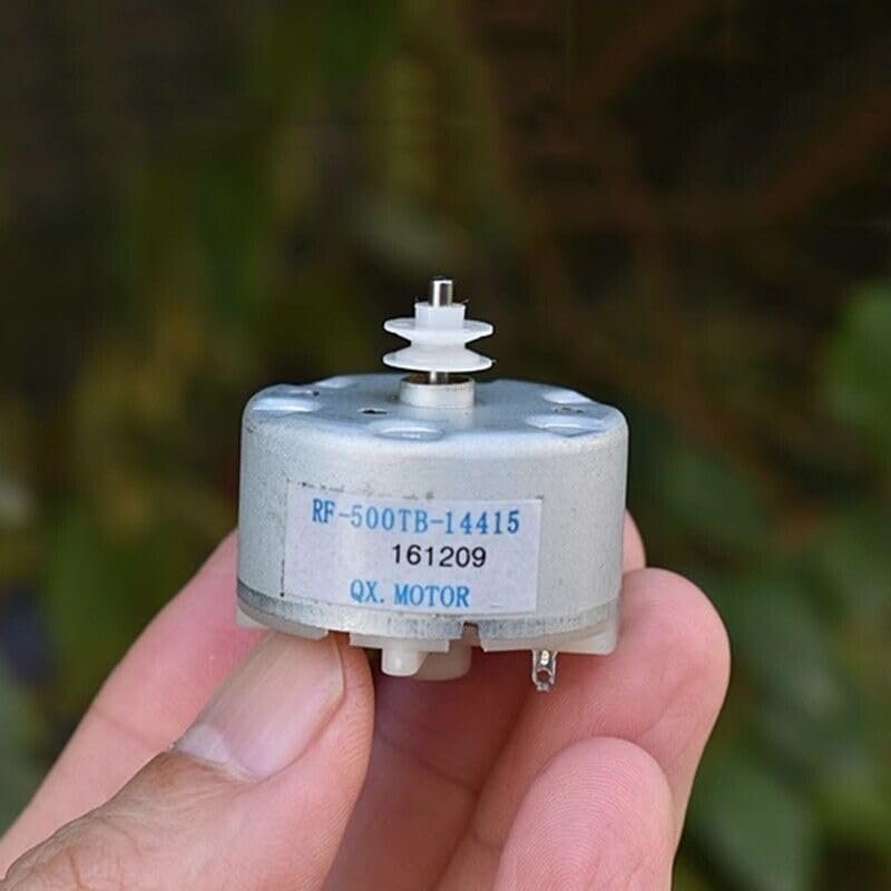 Generic -500TB-14415 DC 5V 6V 3800RPM Mini 32mm Round Spindle Mor CD DVD Player