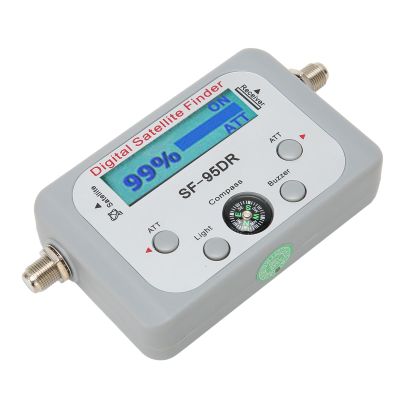 Digital Satellite Finder, Buzzer, ATT Function, Satellite Meter with Illuminated Display for