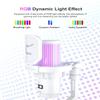COMICA Ejoy Uni PRO(D) USB Wireless Gaming Microphone with Noise Cancellation, RGB Lights, Monitoring, Muting, Streaming Mic for Computer, PS5, PS4, Streaming, Podcast, Chat, Twitch, Discord(White) view 4