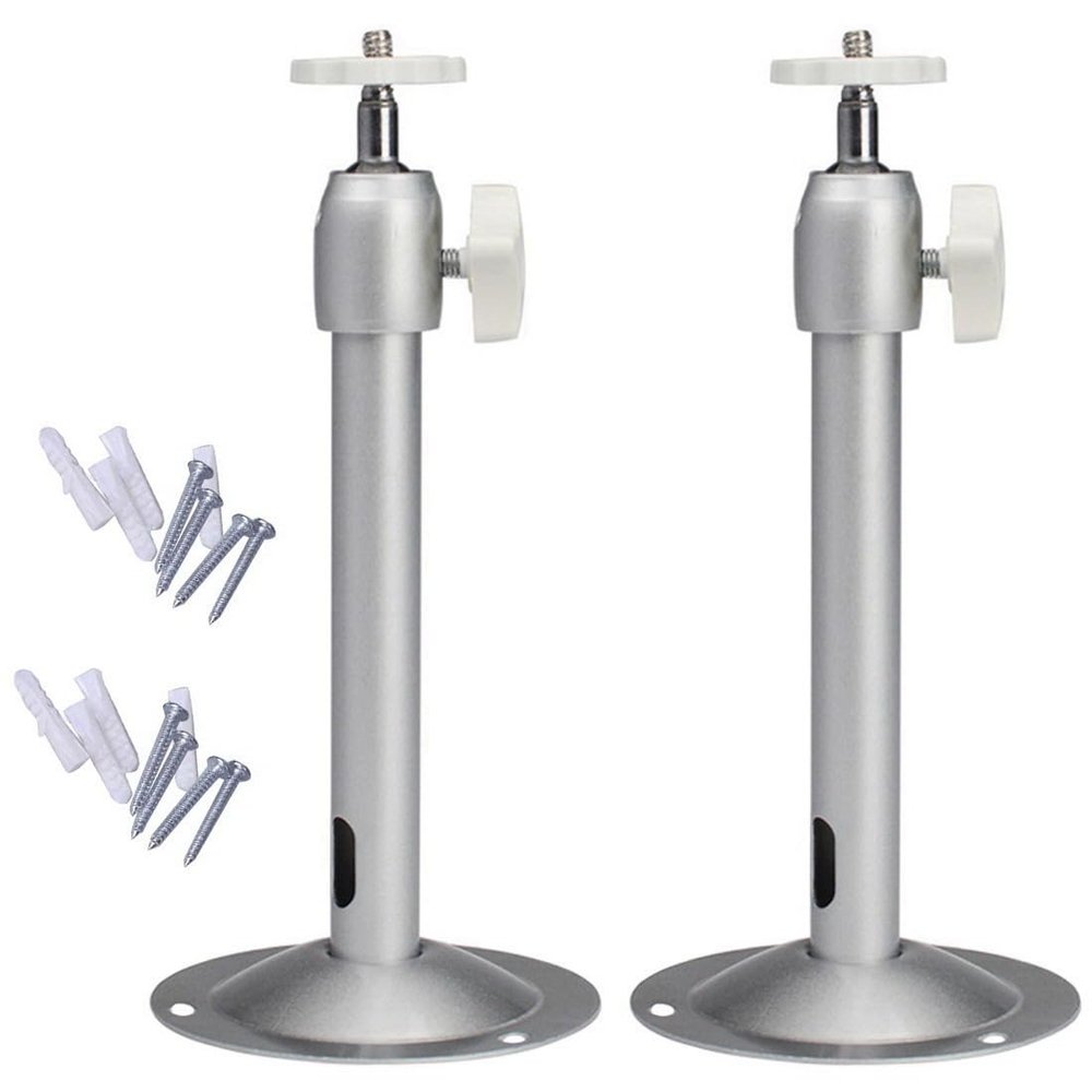CCTV Security Camera Mount Bracket,Aluminum Alloy Mount Bracket Television Wall Mount Wall Bracket Mount for Tv Wall Mount Wall Mount Ceiling Stand (2-PCS)