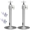 CCTV Security Camera Mount Bracket,Aluminum Alloy Mount Bracket Television Wall Mount Wall Bracket Mount for Tv Wall Mount Wall Mount Ceiling Stand (2-PCS) view 1