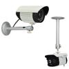 CCTV Security Camera Mount Bracket,Aluminum Alloy Mount Bracket Television Wall Mount Wall Bracket Mount for Tv Wall Mount Wall Mount Ceiling Stand (2-PCS) view 2