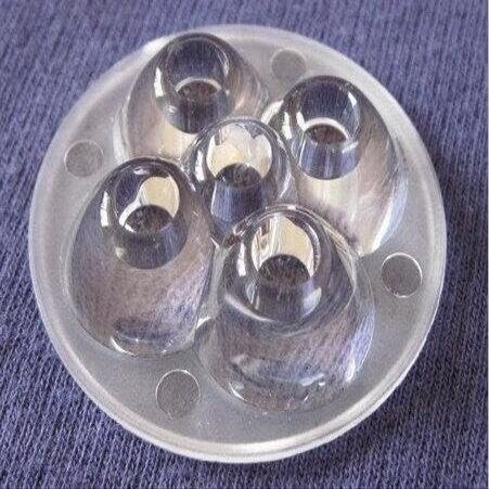 Xuanthang 4315-5P, 4325-5P, 4330-5P, LED Optical Lens 5P, Lens Diameter: 43mm, 15, 25, 30 Degree, Clean Suace,