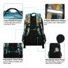 ALAZA on The Clear Water Surface Butterflies Backpacks Travel Laptop Daypack School Book Bag for Men Women Teens Kids view 4