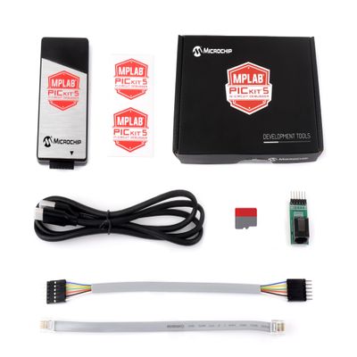 Waveshare PICkit 5 in-Circuit Debugger/Programmer, Programmer-to-Go Support, Type-C Port, Supports MPLAB, Card Programmer