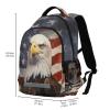 ALAZA Eagle Backpacks Travel Laptop Daypack School Book Bag for Men Women Teens Kids view 3