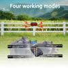 QXMH Solar Motion Sensor Alarm Outdoor: Motion Sensor Dog Barking Sound with 2 * 130db Noise Maker & 13 Sounds, Support Recording & Volume Adjustable, Dog Barking Alarm for Home Security (1 Pack) view 3