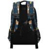 ALAZA Deer Night Background and Moon Stars Backpacks Travel Laptop Daypack School Book Bag for Men Women Teens Kids view 2