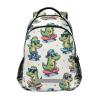 ALAZA Cute Little Crocodile Skateboard Backpacks Travel Laptop Daypack School Book Bag for Men Women Teens Kids view 1