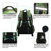 ALAZA Green Palm Leaves Backpacks Travel Laptop Daypack School Book Bag for Men Women Teens Kids view 4