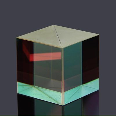 Generic Xuanthang Broadband Non-Polarizing Cube Beam Splitter, Side Length 5-25.4mm, Reflection and Transmission Ratio of 1:1, Specific Wavelength (Diameter: OQNP05N-VIS-2)