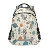 ALAZA Space Astronaut01 Backpacks Travel Laptop Daypack School Book Bag for Men Women Teens Kids view 1