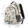 ALAZA Space Astronaut01 Backpacks Travel Laptop Daypack School Book Bag for Men Women Teens Kids view 3