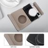 Andoer Portable Camera Protective Case Retro Style Full Camera Case Carry Bag Opening Bottom Design with Shoulder Strap Replacement for Fujifilm X100VI Camera, Black view 3
