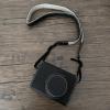 Andoer Portable Camera Protective Case Retro Style Full Camera Case Carry Bag Opening Bottom Design with Shoulder Strap Replacement for Fujifilm X100VI Camera, Black view 4
