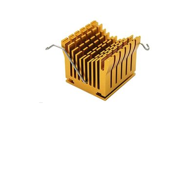 1pc DIY Radiator Cooler with 40mm Fan 12V 40x40x10mm 40x40x20mm Cooling Fan(Color:Heatsink)