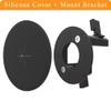 Bolcolege TV Cord Hider for Wall Mount TV, in Wall Cable Hider with 1.1 inch Silicone Pass Through for Low Profile Wire and Wall Rated Power Cable, Built in Mounting Bracket, Black, Pack of 2 view 2