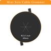 Bolcolege TV Cord Hider for Wall Mount TV, in Wall Cable Hider with 1.1 inch Silicone Pass Through for Low Profile Wire and Wall Rated Power Cable, Built in Mounting Bracket, Black, Pack of 2 view 3