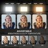 Anautin LED Desk Light With Stand, CRI97+ Selfie for Video Recording, Computer for Streaming, Gaming, Conferencing, Zoom Meeting, Tiktok, YouTube, Ring New Alternative view 2