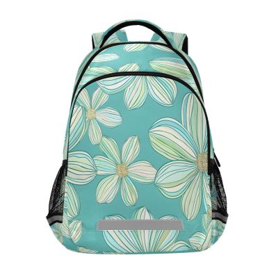 ALAZA Flowers Backpacks Travel Laptop Daypack School Book Bag for Men Women Teens Kids