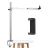 Andoer Desktop Mount Bracket Camera with Flexible Arm Table Mount Clamp Light Stand Rotating Ball Head for Phone DSLR Camera Webcam LED Video Light view 1
