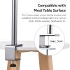 Andoer Desktop Mount Bracket Camera with Flexible Arm Table Mount Clamp Light Stand Rotating Ball Head for Phone DSLR Camera Webcam LED Video Light view 2