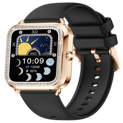 Smart Watch for Women Ladies Smart Watches Waterproof Smartwatch Women Fitness Tracker Pedometer Calories Step Counter Heart Rate Monitor Sleep Monitor Bluetooth Call Remote Music iOS Android Phones