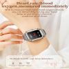 Smart Watch for Women Ladies Smart Watches Waterproof Smartwatch Women Fitness Tracker Pedometer Calories Step Counter Heart Rate Monitor Sleep Monitor Bluetooth Call Remote Music iOS Android Phones view 2
