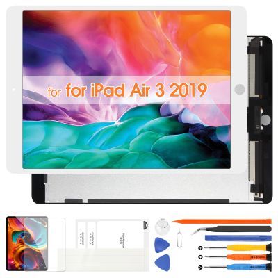ARSSLY for iPad Air 3 2019 Screen Replacement for iPad Air3 10.5 2019 LCD Display A2153 Touch Screen Digitizer Assembly A2123,A2154,A2152 with Repair Kit(White,Without HomeButton)