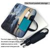 15.6 inch Laptop Tote Bag Men Women The Seaside Lighthouse Shoulder Laptop Sleeve Briefcase Messenger Computer Bag view 3