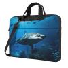 14 inch Laptop Tote Bag Men Women Underwater Wildlife Shoulder Laptop Sleeve Briefcase Messenger Computer Bag view 1