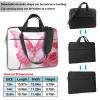 15.6 inch Laptop Tote Bag Men Women White Butterfly Shoulder Laptop Sleeve Briefcase Messenger Computer Bag view 2