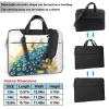 13 inch Laptop Tote Bag Men Women Peacock watercolor painting Shoulder Laptop Sleeve Briefcase Messenger Computer Bag view 2