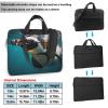 13 inch Laptop Tote Bag Men Women Penguin Swimming in The Ocean Shoulder Laptop Sleeve Briefcase Messenger Computer Bag view 2