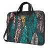 15.6 inch Laptop Tote Bag Men Women Tribal Tropical Jungle Palm Tree Shoulder Laptop Sleeve Briefcase Messenger Computer Bag view 1