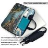 14 inch Laptop Tote Bag Men Women Penthouse View Over New York Manhattan Shoulder Laptop Sleeve Briefcase Messenger Computer Bag view 3