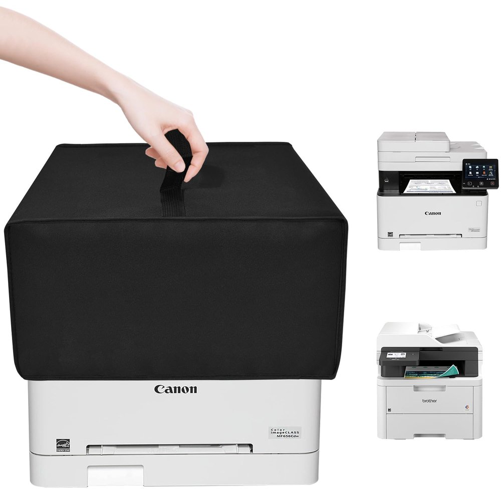 NUENSS-ROR Printer Cover for Canon Printer Anti-Static Waterproof Dustproof Heavy Duty Printer Cover Case for Canon Color imageCLASS MF656Cdw Printer/Brother MFC-L3720CDW Printer (20.5"D21"W16.1"H)