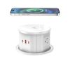 Pop Up Countertop Outlet with 15W Wireless Charger, PD 65W USB-C Ports & 4 AC Outlets, 800J Surge Protection, 4.75 inch Pop Up Electrical Outlet, 6Ft Cord for Home Office(ETL & FCC Listed) view 1